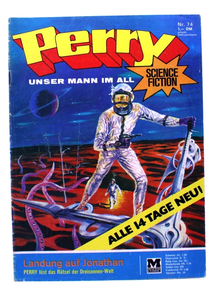 Perry - unser Mann im All (Science-Fiction) Comic Heft Nr. 74